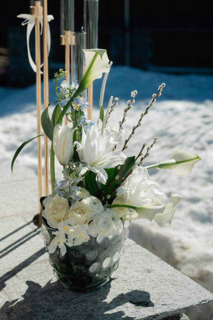 Shooting mariage - Courchevel