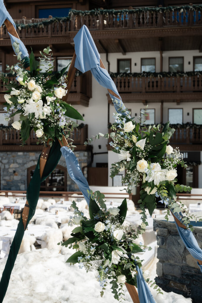 Shooting mariage - Courchevel