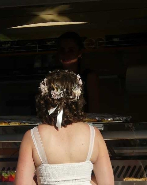 Mariage - Juin - Challes les eaux - Couronne de fleur