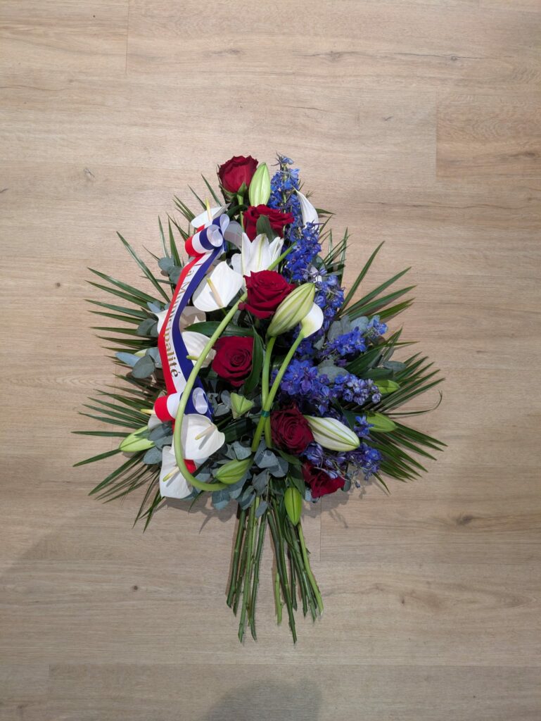 Deuil - Hommage - Fleuriste - Composition - Challes les eaux